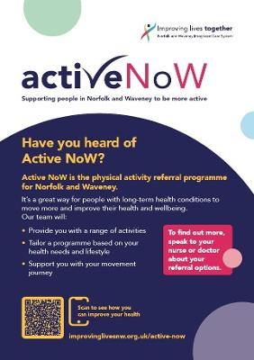 Active NoW general patient flyer (A5 flyer)