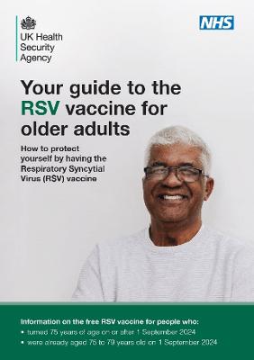 Your guide to the RSV vaccine for older adults (leaflet)