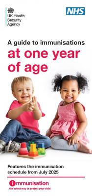 Immunisations at one year of age (leaflet)