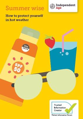 Summer wise - how to protect yourself in hot weather (leaflet)