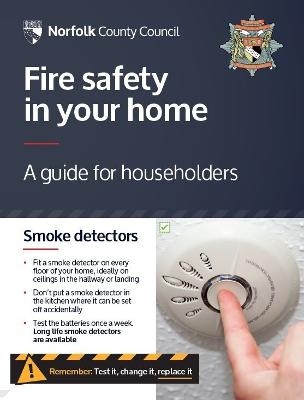Fire safety in your home - a guide for householders (A5 leaflet)