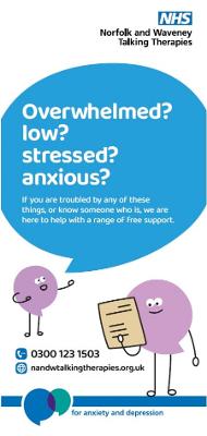 Overwhelmed? low? stressed? anxious? (DL leaflet)