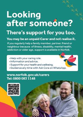 Looking after someone? (A4 poster)