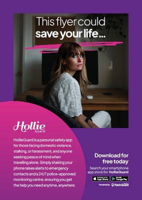 The flyer could save your life (A5 flyer)